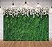 Qian Vinyl 7x5ft Nature Green Leaf Photography Backdrops 3D Floral Photo Backdrops for Wedding Bridal Shower Decoration Studio Props Banner