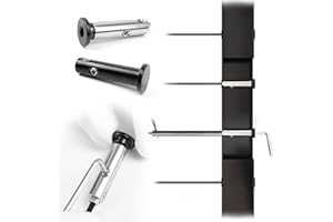 [Patent] Muzata 10 Pairs 1/8" Black Swageless Invisible Cable Railing Kit Hardware Swageless Fittings Tensioner and Terminal Hidden for 2"x2" Metal Post T316 Stainless Steel Cable Railing System CB05