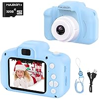 Digital Camera for Kids,hyleton 1080P FHD Kids Digital Video Camera with 2 Inch IPS Screen and 32GB SD Card for 3-10…