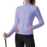 B&GCozy Girls Fleece Warm Jacket Full Zip Comfortable Athletic Coat for Yoga Riding with Pocket 6-15 Years