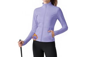 B&GCozy Girls Fleece Warm Jacket Full Zip Comfortable Athletic Coat for Yoga Riding with Pocket 6-15 Years