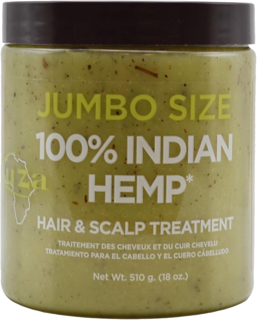Kuza 100% Indian Hemp Hair Scalp Treatment 18 oz Moisturizing Nourishing