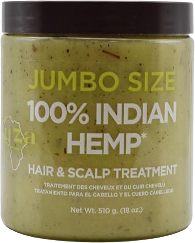 Kuza 100% Indian Hemp Hair Scalp Treatment 18 oz Moisturizing Nourishing