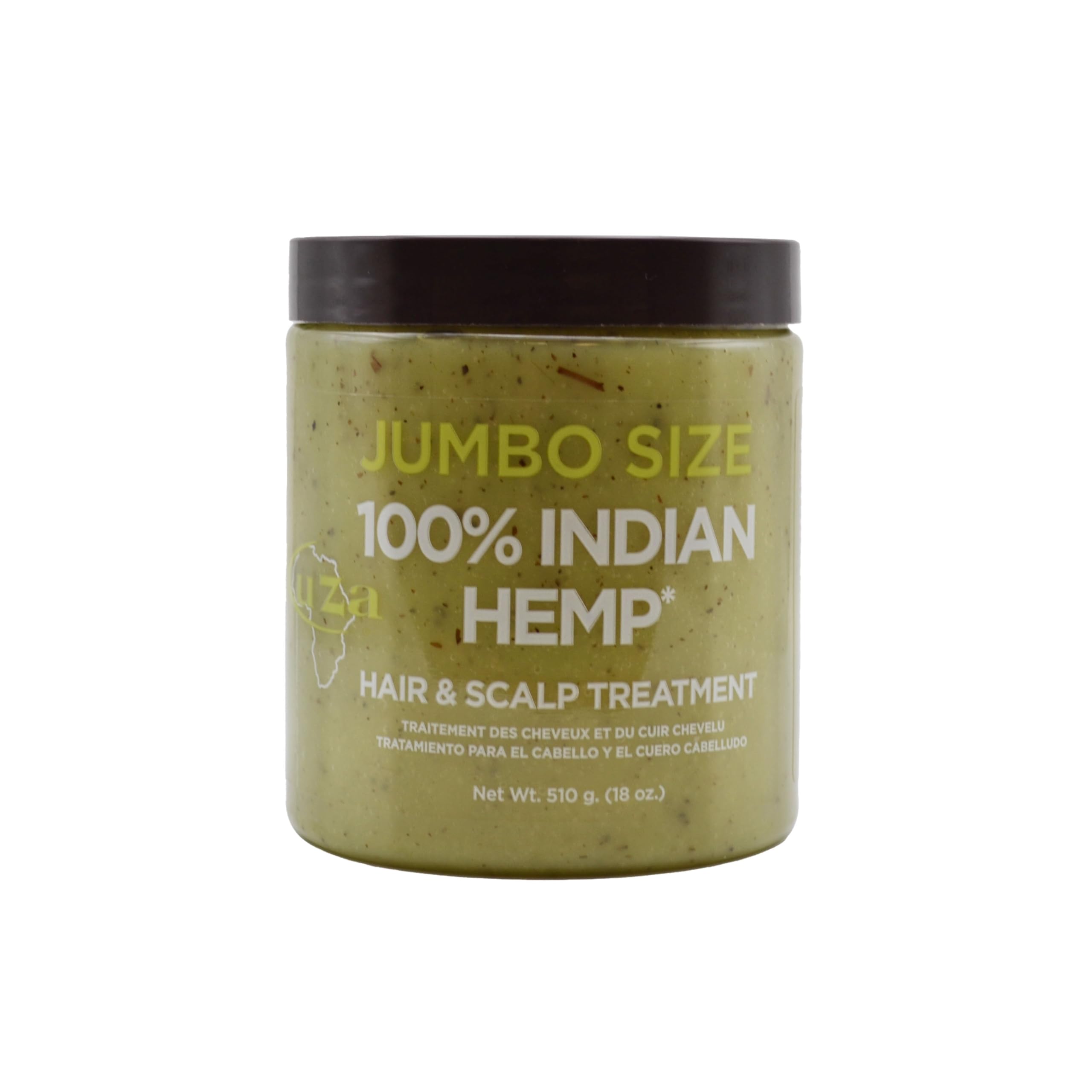 kuza 100 % indian hemp hair and scalp treatment 18 oz