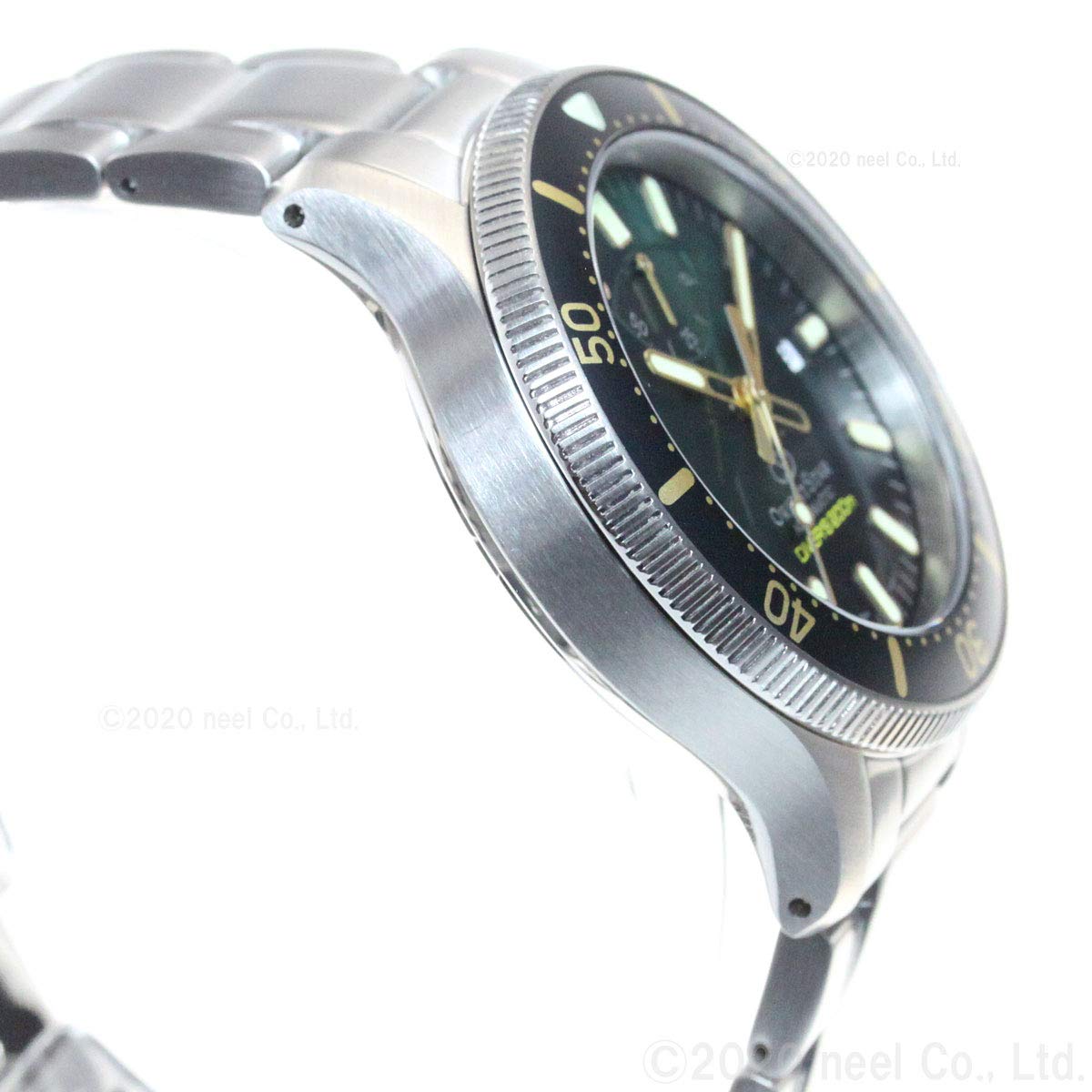 ORIENT STAR(オリエントスター) RK-AU0307E Men's Automatic Watch, 200 Meter Diver, Mechanical Silicone Band, Water Resistant for 200m Air Submersion, Green, Dial Color - Green, Watch Sports Diver, 666.6 ft (200 m),