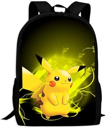 mochila escolar pokemon