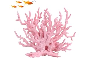 MC MEICHUANG Pink Artificial Aquarium Coral Ornament Reef Decor Fish Tank Plants Decoration for Aquarium Landscape