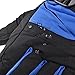 Simplicity Men's Winter Warm Ski Snowboarding Winter Gloves w/Elastic Wrist Cuffs, 3578_Blue Black