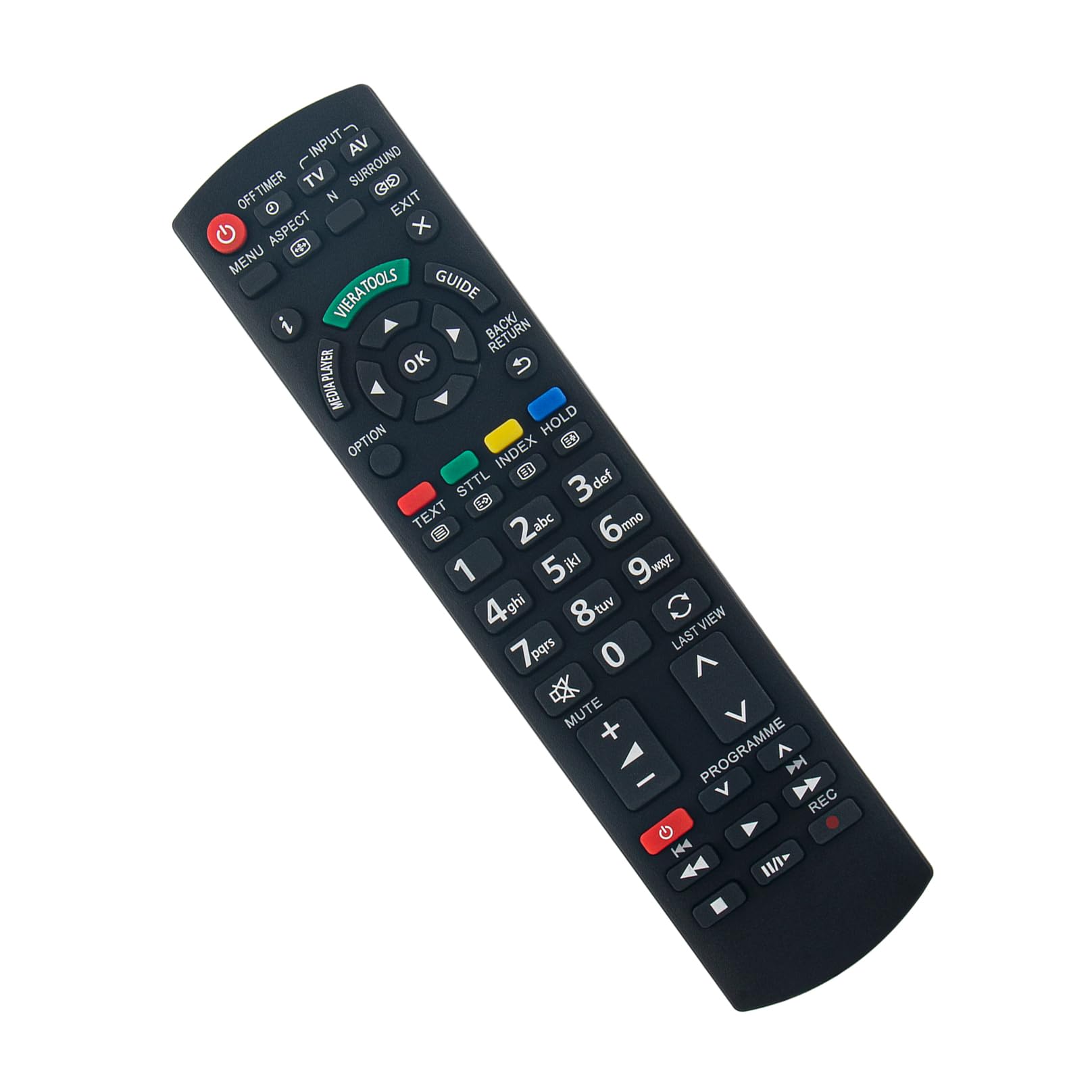 N2QAYB000717 Replacement Remote Control -VINABTY-fit for Panasonic Viera Plasma TV N2QAYB000717 remote control TX-L32EM5B TX-P42X50E TX-P50X50E TX-L50EM5B TY-ST42PX5W TX-L39EM5B