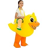 One Casa Blow Up Party Costume,Inflatable Costumes for Kids,Ride On Duck Costume,Halloween Costumes for Girls/Boys