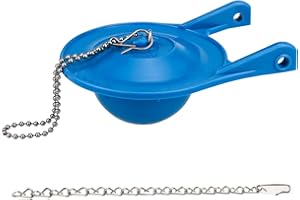 Toilet Flapper Replacement for Gerber 99-788, 3inch with Toilet Handle Chain Ullnosoo Rubber Toilet Flapper Water Saving, Eas