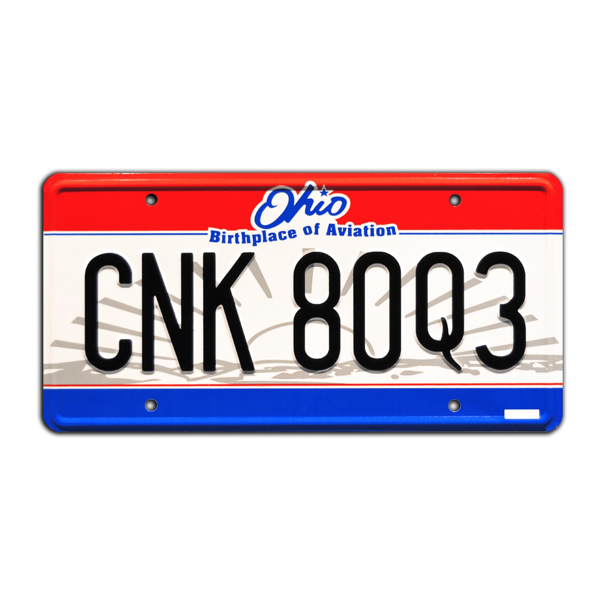 Winchester Impala | CNK 80Q3 | Metal Stamped License Plate