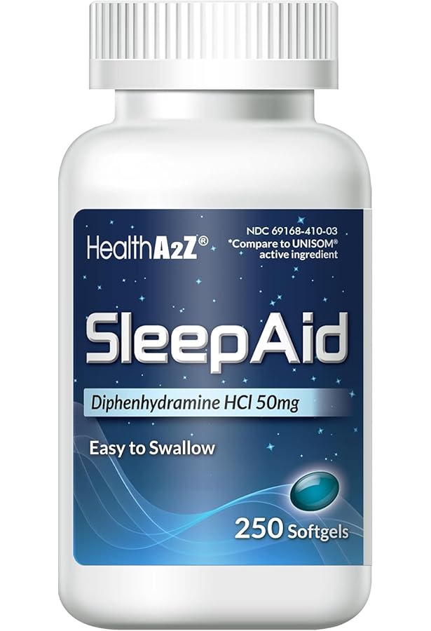 Amazon.com: Amazon Basic Care Nighttime Sleep Aid Tablets for