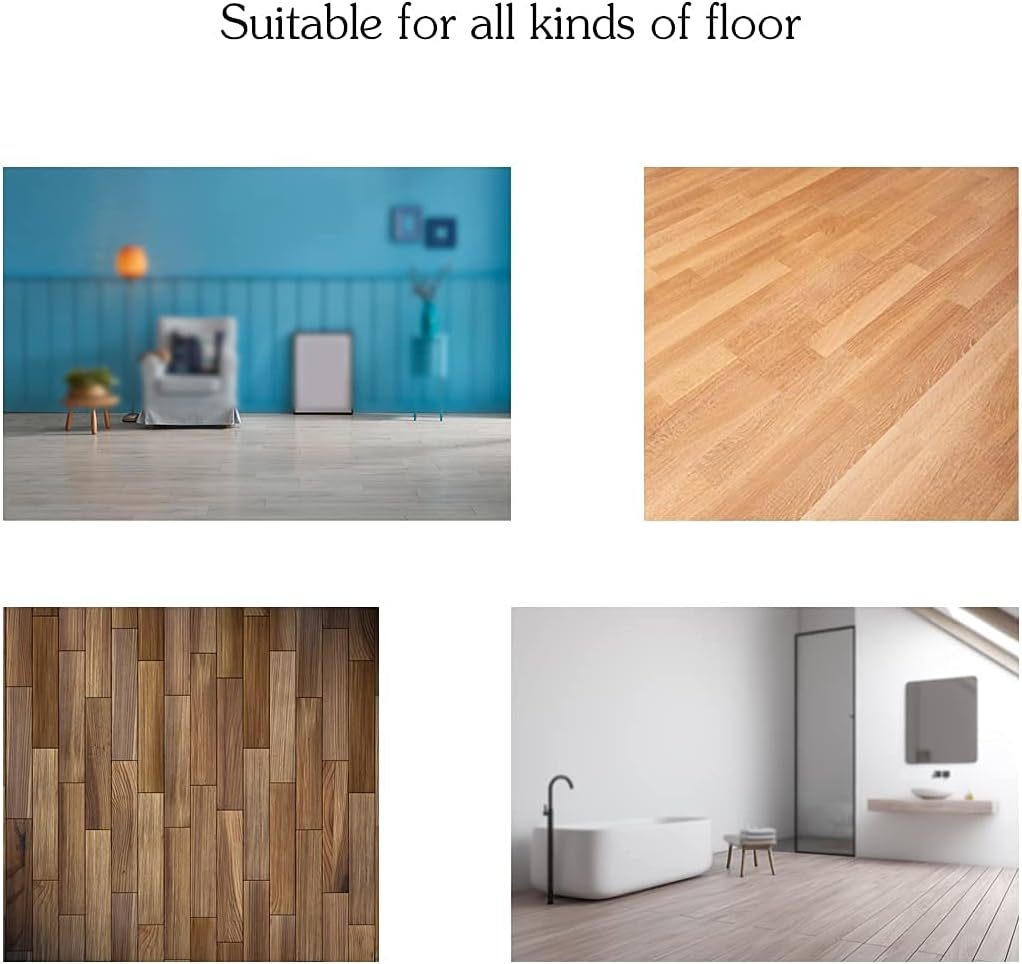 30PCS Upgrade Flooring Spacer, Laminate Wood Flooring Tools, Compatible w/Vinyl Plank, Hardwood & Floating Floor Installation etc, Hardwood Flooring w/1/4 & 1/3 Gap, Special Triangle Stay in Place - - 