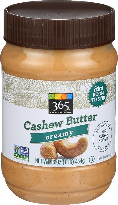 365 everyday value creamy cashew Butter (099482449520)