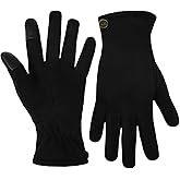 Timberland Women’s Rivet Faux Suede Gloves – Soft Lined Winter Handwear, Comfortable Fit, Warm for Cold Weather Wear