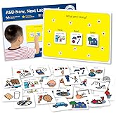 First Then Board, Now Next Later Visual Schedule for Autism/ADHD (English) | A4, 32 Communication Cards, Autism Learning Materials, Special Education Classroom, for transitions, PECs-compatible