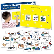 Exogio Calendrier Visuel pour Enfants, Tableau de Routine Quotidienne avec 70 Cartes, Calendrier de Poche, Outil Comportemental D'Apprentissage de L'Autisme pour L'éCole Exogio Calendrier Visuel pour Enfants, Tableau de Routine Quotidienne avec 70 Cartes, Calendrier de Poche, Outil Comportemental D'Apprentissage de L'Autisme pour L'éCole