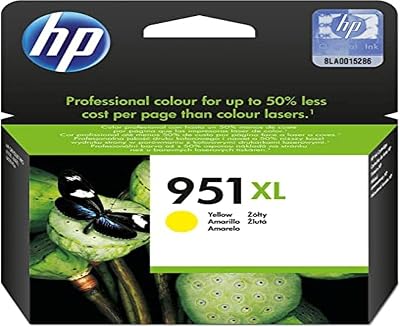 HP 951XL Yellow Ink Cartridge Officejet Pro High Yield Original