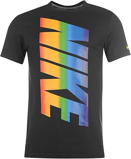 nike t shirt rainbow