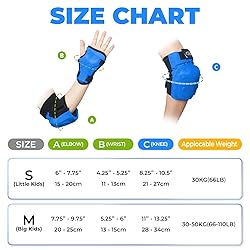 MammyGol Boys Knee Pads Elbow Pads Wrist Guards set