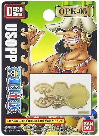 Amazon Co Jp デコメタ ワンピース新世界編海賊旗 05 Gウソップ おもちゃ