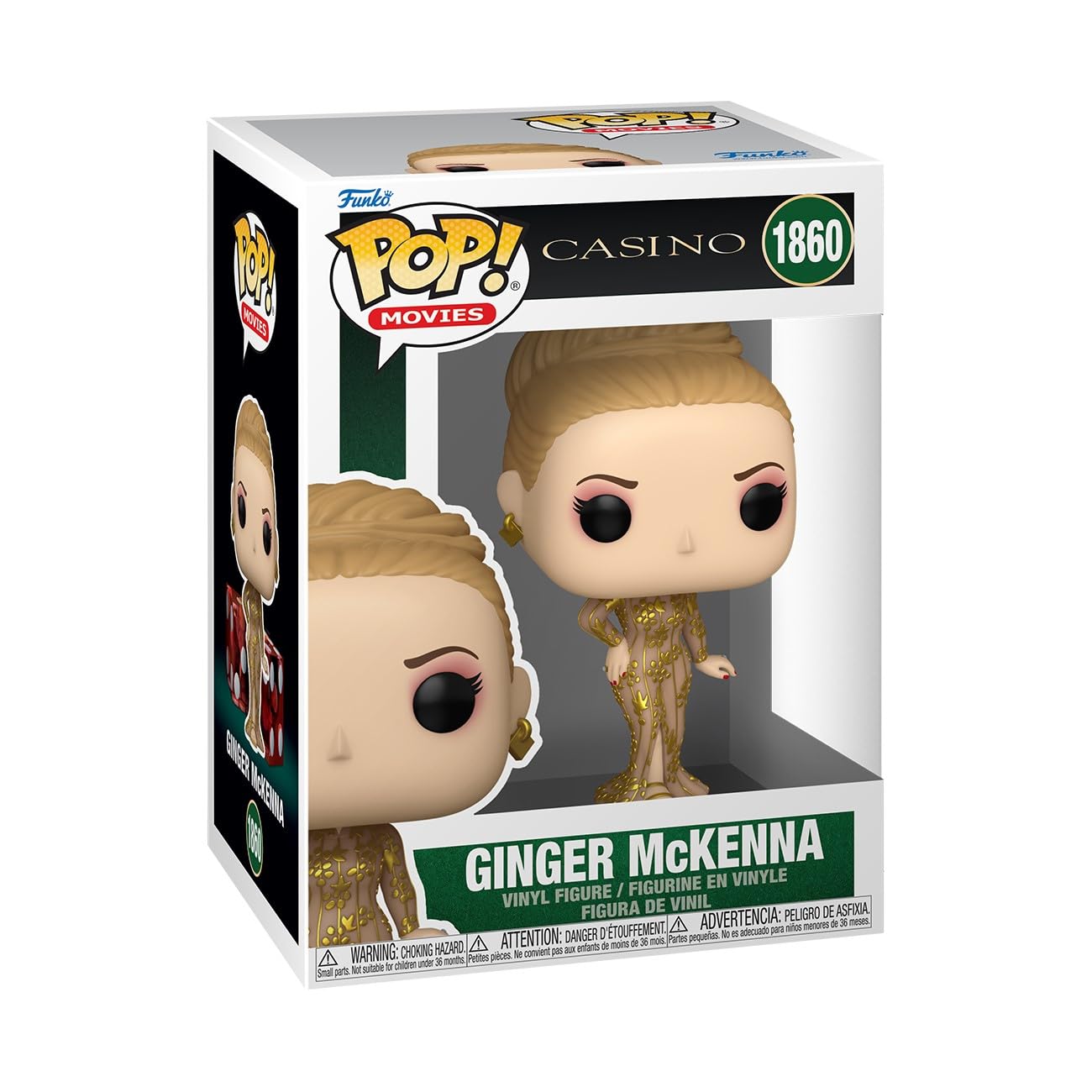 Funko POP! Movies: Casino – Ginger McKenna - Collectable Vinyl Figure - Gift Idea - Official Merchandise - Toys for Kids & Adults - Movies Fans - Model Figure for Collectors and Display