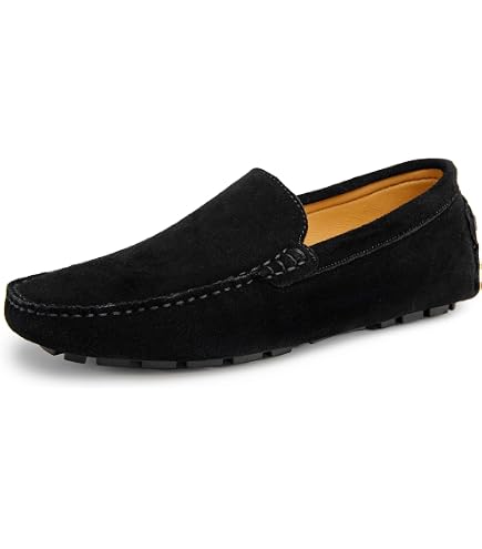 Amazon.com | JIONS Men's Suede Penny Loafers Moccasins Slip On