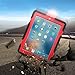 Ipad 2/3/4 Case, Kidspr Ipad CaseNewHot Super Protect [Shockproof] [Rainproof] [Sandproof] with Built-in Screen Protector for Apple Ipad 2/3/4 (Black/Red)