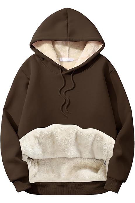 PEHMEA Men's Winter Casual Warm Fleece Hoodie Pullover Sherpa Lined Hooded  Sweatshirt with Pocket(ArmyGreen-XS) at Amazon Men's Clothing store
