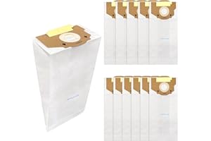 LEACHEERY 12 Packs Replacement Vacuum Bags Compatible with Eureka RR, Part# 61115 Boss Smart Vac 4800 Series, Style RR Upright Vacuum Bags