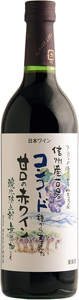 Amazon Co Jp アルプス 赤ワイン アルプス 無添加信州コンコード 赤ワイン ミディアムボディ 日本 7ml 通販 食品 飲料 お酒 Amazon Co Jp アルプス 赤ワイン アルプス 無添加信州コンコード 赤ワイン ミディアムボディ 日本 7ml 通販 食品 飲料 お酒