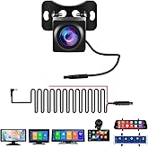 AHD Rear View Camera for Portable Carplay/Android Auto Smart Player IP69 Waterproof Infrared Night Vision HD Backup Reversing