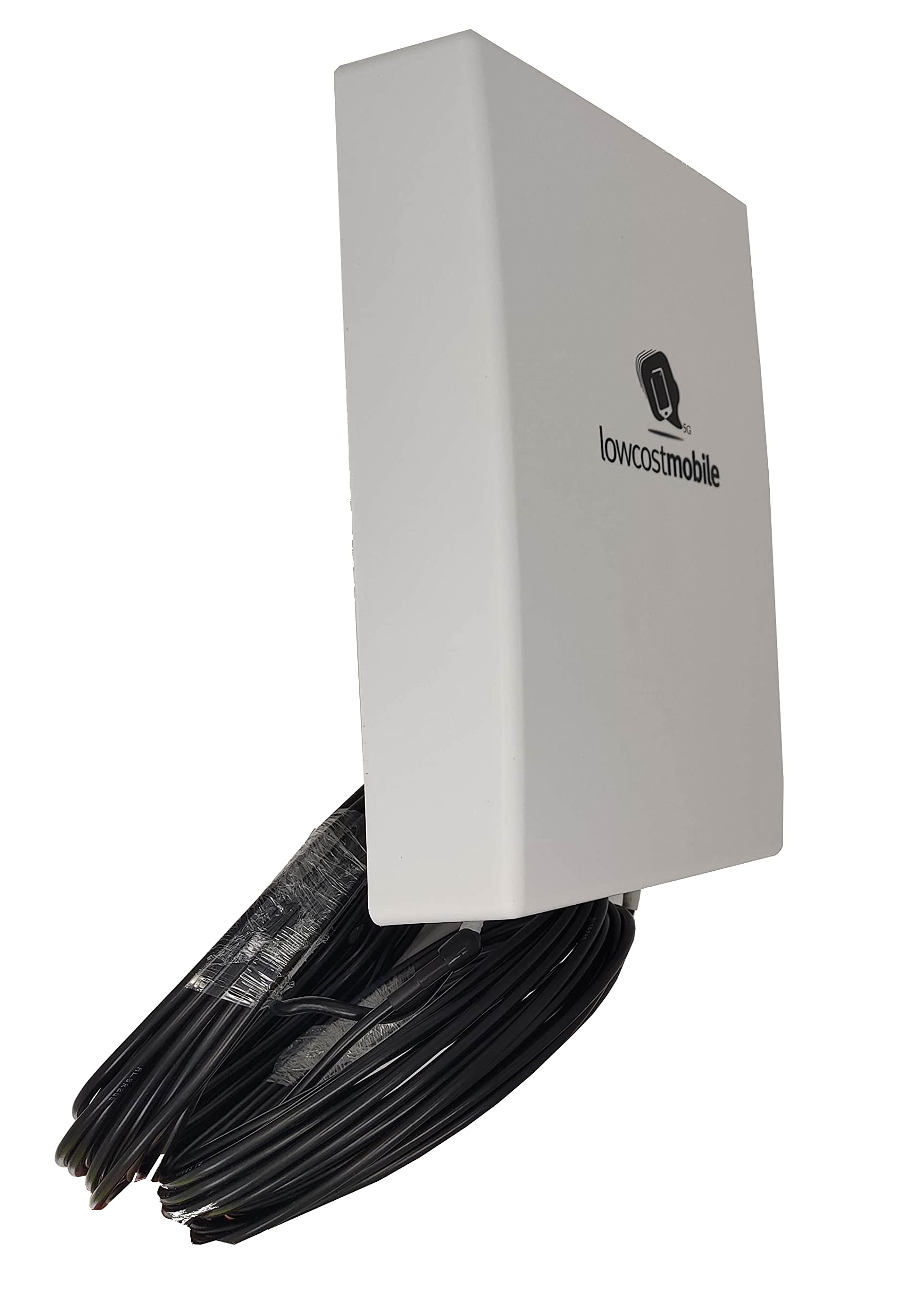 LowcostMobile PAN5G-MIMO-2021 2x5m Antenna 4G 5G Directional SMA Cable ALSR200 for Huawei, ASUS, TP Link, Netgear and +