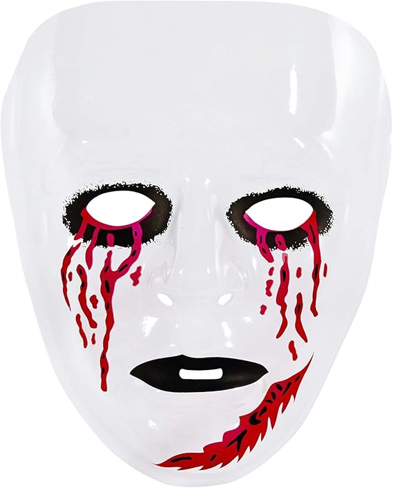 MASK PVC BLEEDING EYES SFX for Blood Cut Wound Cosmetics Amazon.co.uk