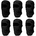 6 Pack Balaclava Ski Face Mask: Cooling Neck Gaiter Full Head Mask Face Cover