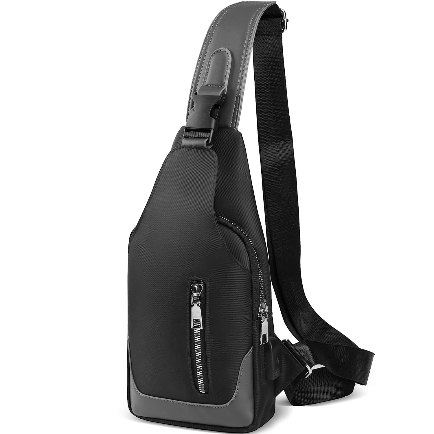 Mua HEROIC KNIGHT Men's Shoulder Bag, Women's, Crossbody Bag, USB Port