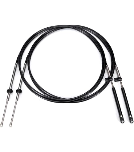 Biellette Direction Hors-Bord Acier Inoxydable - Longueur Réglable 265-315mm, Pour Moteurs 15-200 CV