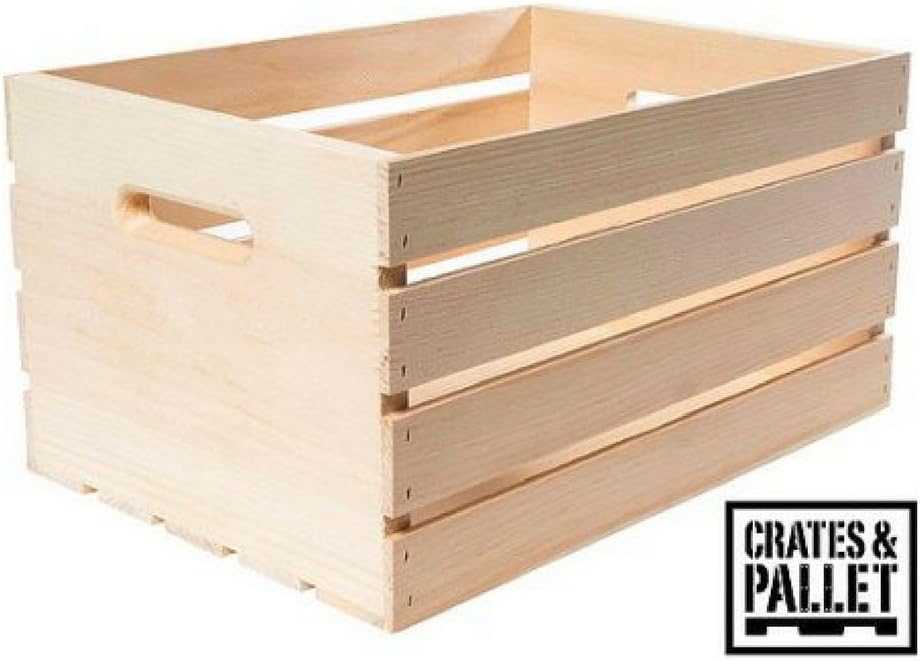 Crates and Pallet Large Wood Crate Amazon.co.uk Office Products