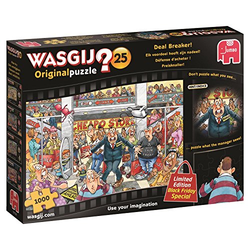 Wasgij Original 25 Deal Breaker! 1000 Piece Limited Edition Jigsaw Puzzle (Jumbo)