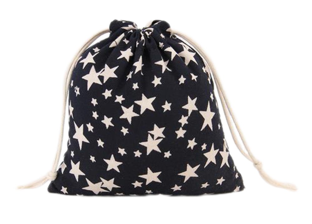 lumanuby 1 pieza algodón bolsa Mode Cordón bolsillos bolsitas de ...