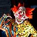 Deluxe Novelty Clown Mask Circus Scary Killer Halloween Horror Latex Full Head Fancy Dress Mask