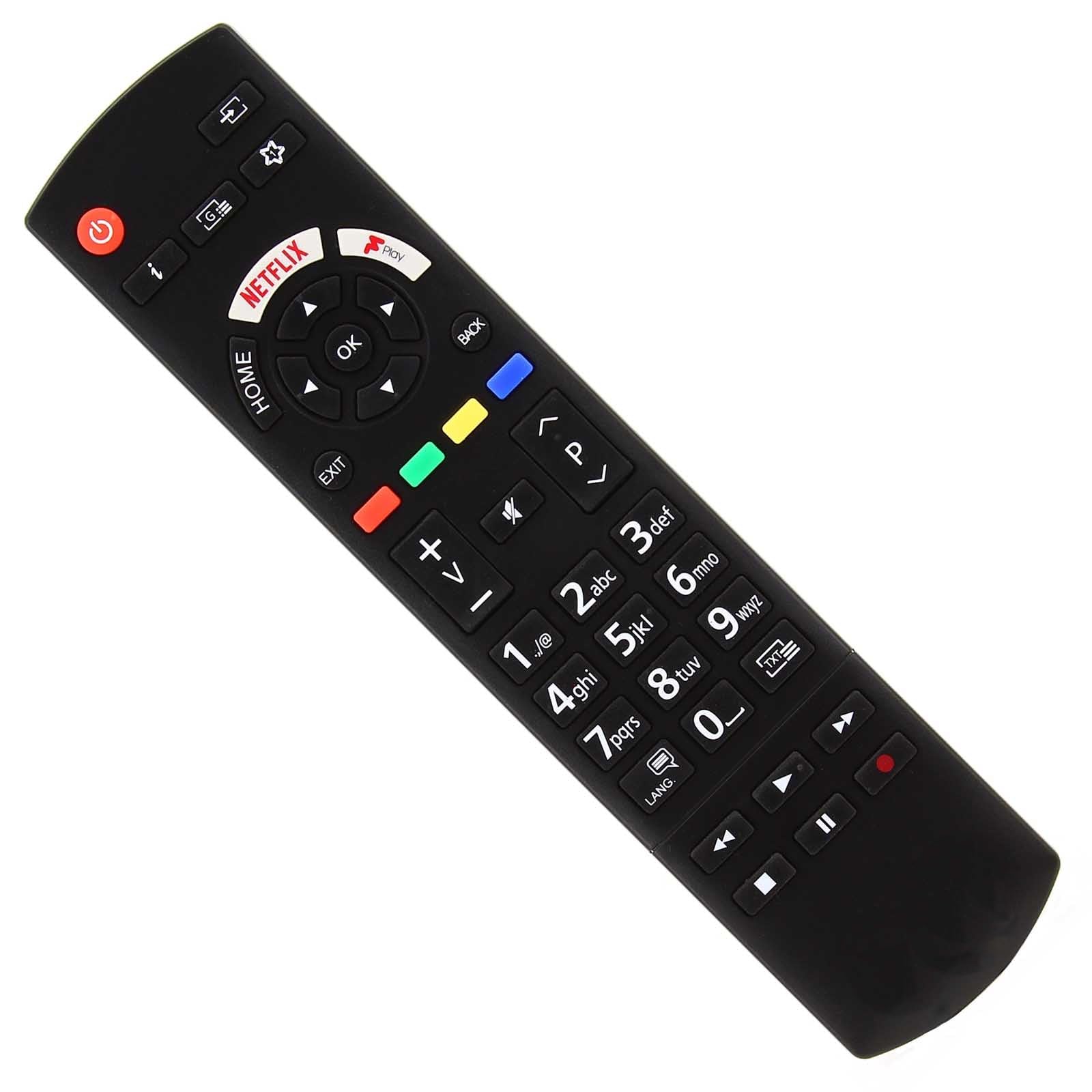 Genuine Replacement Remote Control Compatible with Panasonic TX-49FX555B 49" Smart 4K Ultra HD HDR LED TV