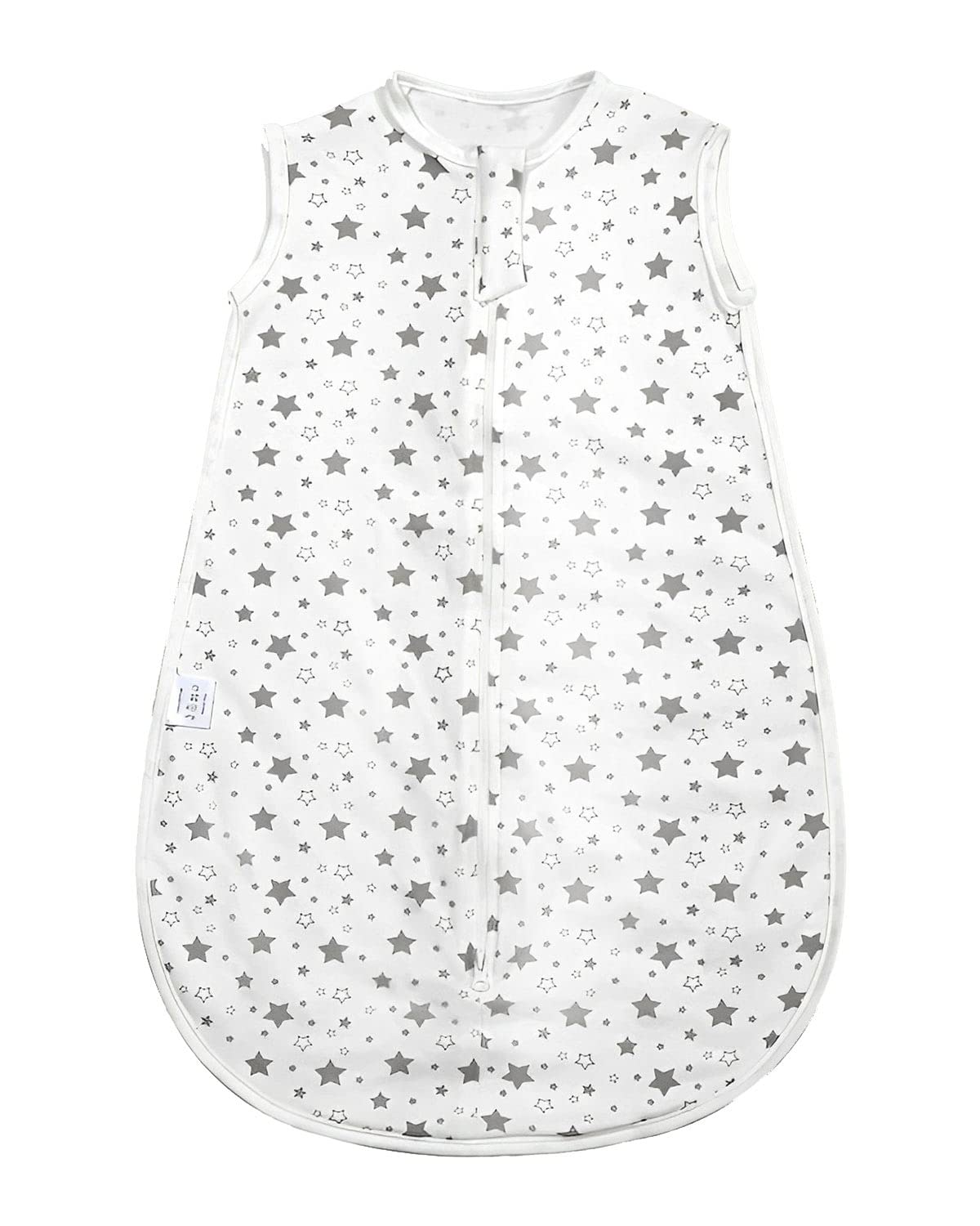 MOXTOYU Baby Sleeping Bag, Soft 100% Cotton 0.5 Tog Toddler Sleep Sack with Two-Way Zipper, Sleeveless Swaddle Blanket for Newborn Boys Girls, Newborn Baby Gift, Baby Sleeping Bag 6-12 Months