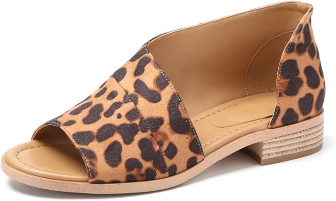 open toe casual shoes