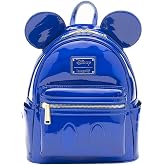 Loungefly Disney Mickey Mouse Holographic Series Womens Backpack - Sapphire