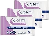 Synergy Health Conti SoSoft Large Heavyweight Dry Patient Wipes 300 Pack view 1