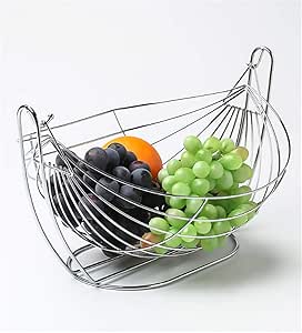 Canasta de Frutas extraíble, Columpio Duradero Gran Capacidad Soporte