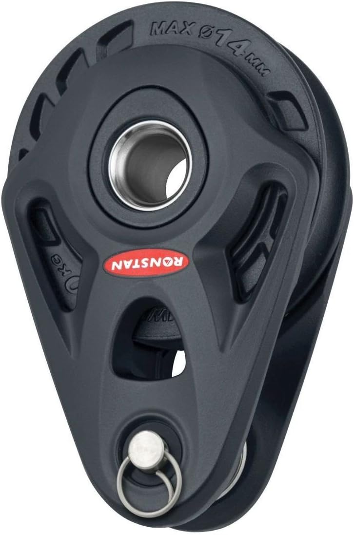 Ronstan Series 75 Core Block, Mast Base, 8mm Clevis Pin