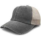 Nissi Pigment Dye with Polyester Mesh Cap